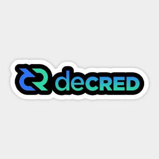 Decred  Crypto, Sticker